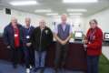 Huw Irranca-Davies and some of the club officials