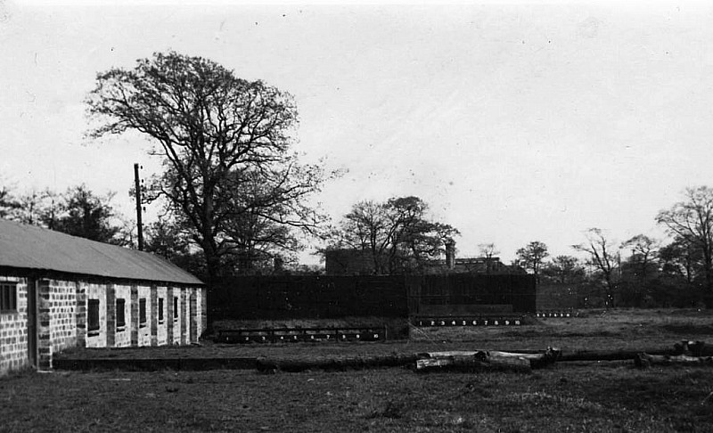 1951 outdoor ranges, with the new indoor range on the left.