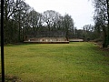Looking towards the 50m and 100 yard range stop butts