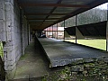 looking along the 50m and 100 yard firing point