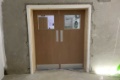 10th January 2020 - The doors to the clubroom, from inside the new range