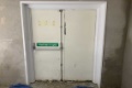 10th January 2020 - The fire exit doors finished off, from inside the new range - just need painting now