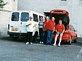 Welsh team - L toR, Bill Phelps, Mike Thomas, Bob James, Bob Everitt and Paul Scourfield